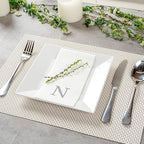 Luxenap 15.8 X 7.9 Inch Linen-Feel Guest Towels, 2000 Lettered Hand Towels - Image 3