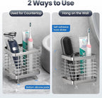 Luxspire Toothbrush Holders for Bathroom, Stainless Steel Electric Toothbrush - Image 2
