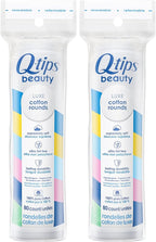 Q-tips Beauty Luxe Cotton Rounds 80 Count 2-Pack – Hypoallergenic Makeup by Q-tips