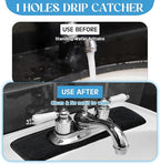 2 Pcs Faucet Mat for Kitchen Sink Splash Guard for Kitchen Sink Faucet Dish - Image 4