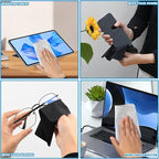 15 Pcs Glasses Cleaning Cloth Cleaner Wipes - Image 5