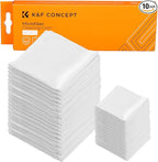 K&F CONCEPT 10 Pack Microfiber Cleaning Cloths，Washable Reusable 6x6in Vacuum by KFCONCEPT