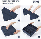 Joyoldelf Sock Drawer Organizer Divider 4 Packs Underwear Organizer, 2 x 24 - Image 7