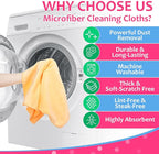 Newwiee 3 Pcs Extra Large Microfiber Cleaning Cloth 30" x 20" Washable Reusable - Image 4