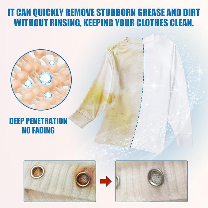 Non Ionic Emulsifier Stain Remover, Powerful Laundry Stain Remover Spray - Image 2
