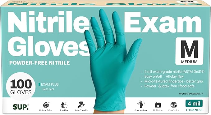 SUP Powder-Free Nitrile Gloves by SUP