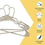 Lifemaster Plastic Clothes Hangers – Heavy Duty Hanger Set, - Image 4
