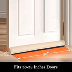 Sunolga Door Draft Stopper Blocks Hot and Cold Air - Image 2