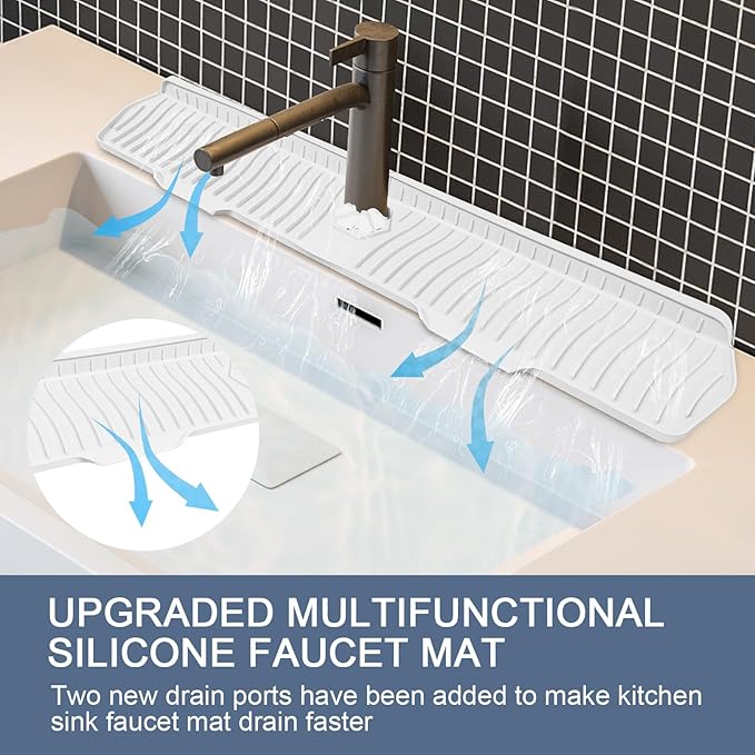 Faucet Guard - 90 Foldable Draining Mat - Image 4