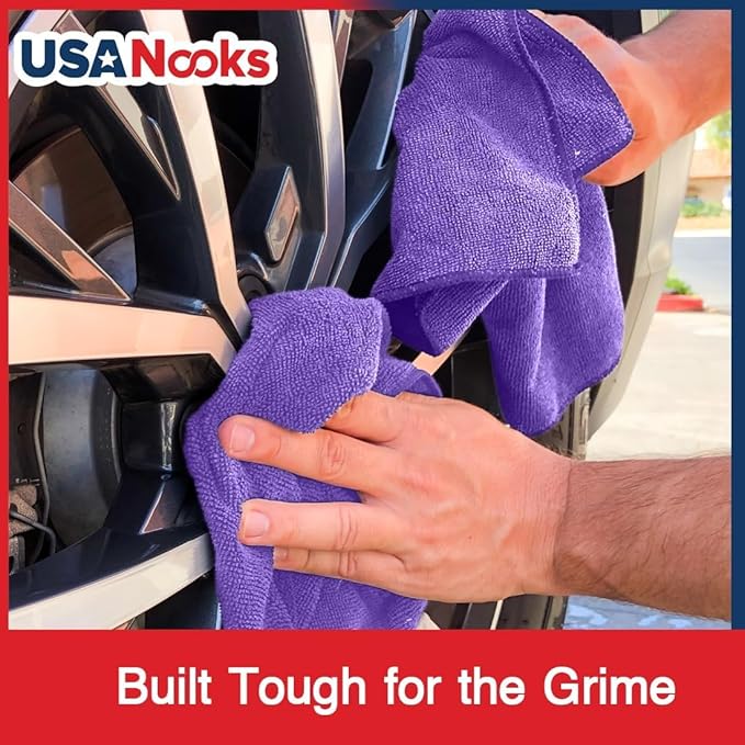 USANOOKS Premium 300GSM Microfiber Cleaning Cloth - Image 4