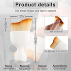 GaRhomxy Car Detailing Brushes, Car Interior Dust Sweeping Soft Brush, Soft - Image 2