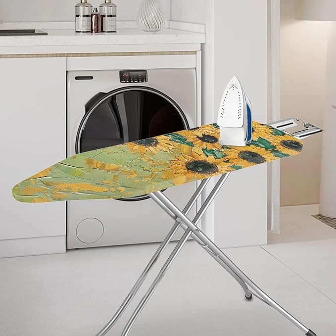 Sunflower Oil Painting Ironing Board Cover and Pad - Image 2