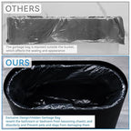 3.17 Gallon Thin Small Black Bathroom Trash Can - Image 5