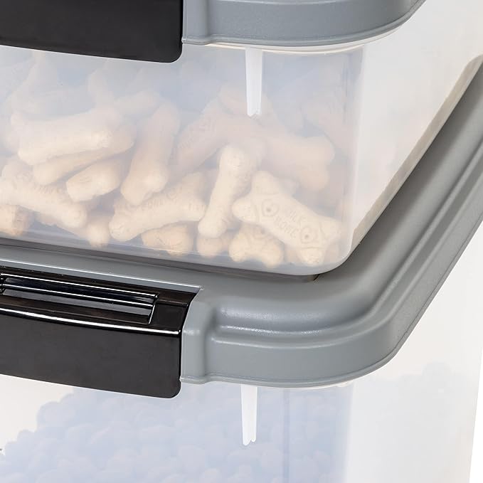 Amazon Basics 3-Piece Airtight Pet Food Storage Container Combo - Image 7