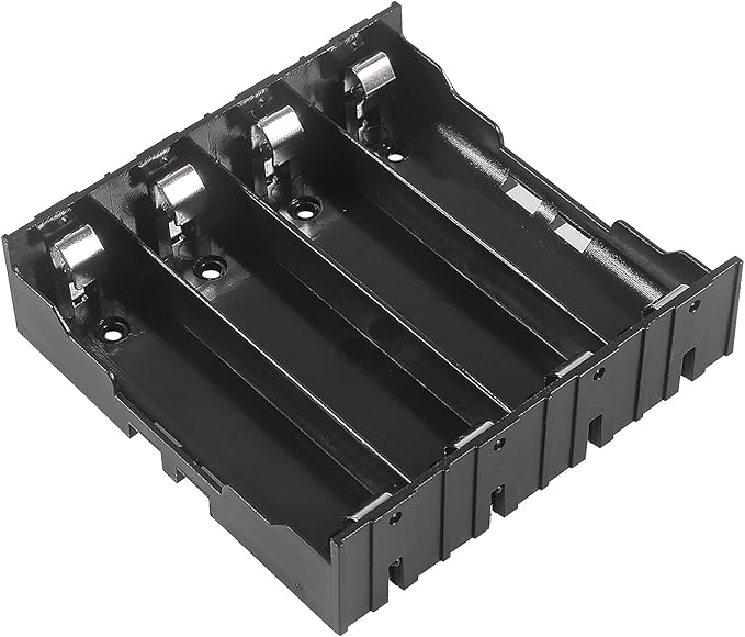 18650 Battery Case Holder 4 Slots X 3.7V 18650 Battery Storage Box, in Parallel - Image 7