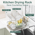 LIYI Dish Drying Rack, Large Dish Rack - Image 6