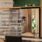 Green Wall Mount Plastic Bag Organizer - Image 4