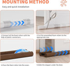 Upgraded Door Draft Stopper for Bottom of Door, Under Door Gap Filler for Big - Image 7
