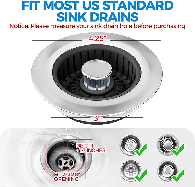Kitchen Sink Drain Strainer - Image 7