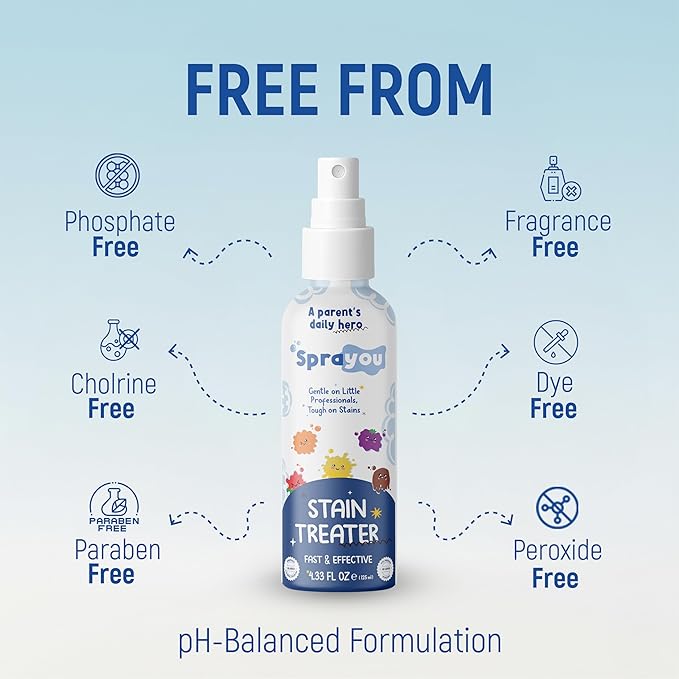 Fast & Effective Stain Treater Spray, Messy Eater Stain Treater Concentrated - Image 3