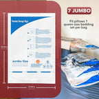 MEIQIHOME Vacuum Storage Bags, Space Saver Sealer Bags, Vacuum seal bags - Image 4