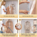 TAILI Hanging Vacuum Storage Sealer Bags Space Saver Bag - Image 8