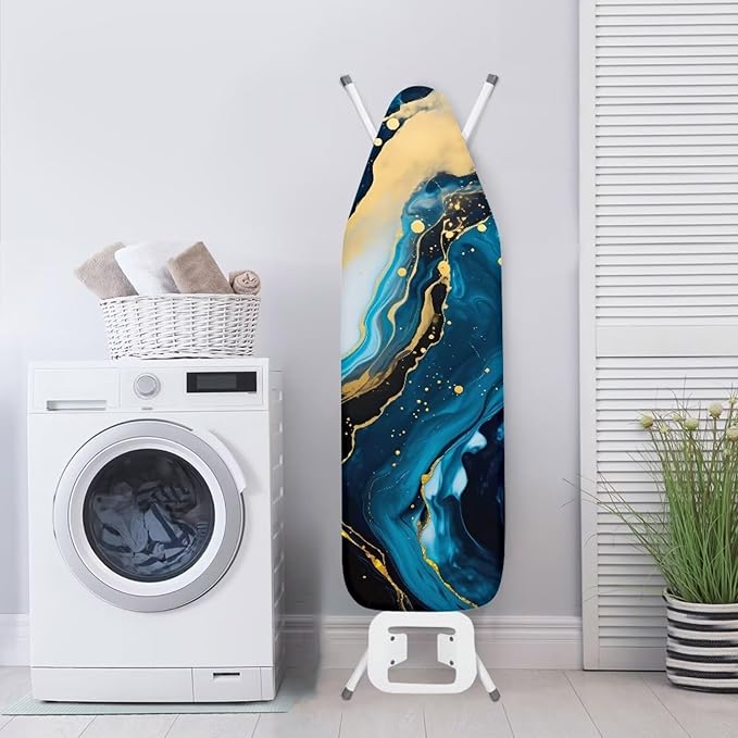 Blue Marble Print Iron Board Cover - Image 4