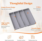 Lifewit Utensil Organizer for Kitchen Drawer, Expandable Cooking Silverware Tray - Image 6