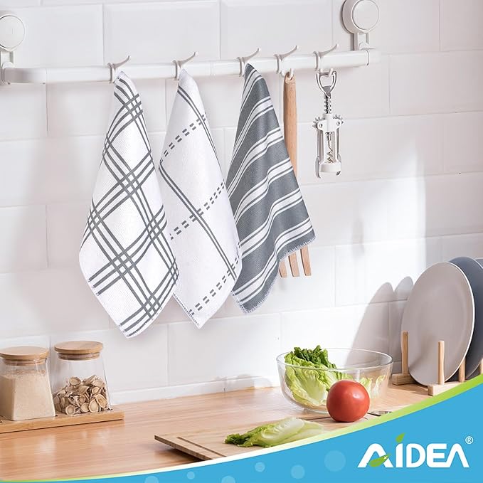 AIDEA Kitchen Towels, Absorbent Dish Towels - Image 2
