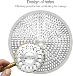 LEKEYE Shower Drain Hair Catcher | Strainer | Shower Stall Drain Cover | - Image 4