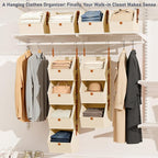 DIMJ Hanging Closet Organizer - Image 2