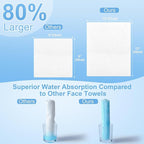 GRANNY SAYS Disposable Face Towel, Face Towelettes Disposable Biobased - Image 4