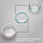Snapware Total Solutions Plastic Food Storage Containers Set, Airtight & - Image 5