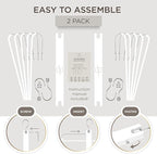 MORALVE Pants Hangers Space Saving - Image 7