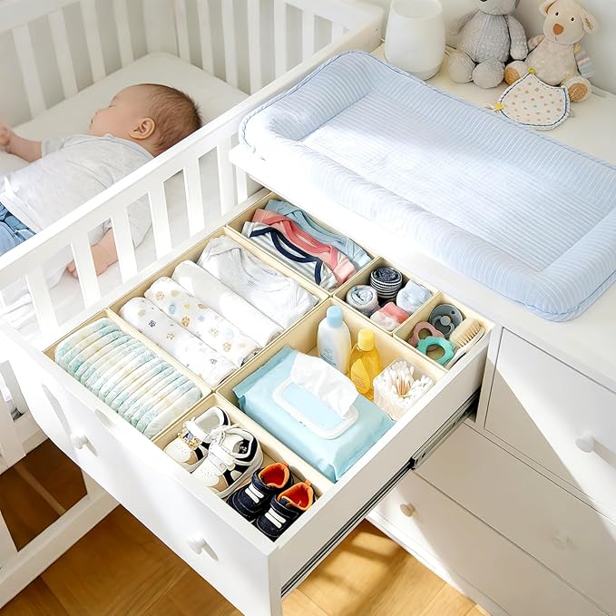 DIMJ Drawer Organizer Clothes Storage - Image 3