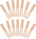PRETYZOOM 100Pcs Wooden Clothespins, Photo Clips Clothesline Clamps Pegs by PRETYZOOM