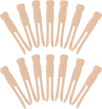 PRETYZOOM 100Pcs Wooden Clothespins, Photo Clips Clothesline Clamps Pegs by PRETYZOOM