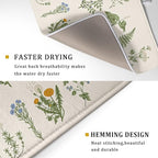 Kawani Sage Flower Herbs Dish Drying Mat - Image 3