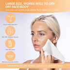Disposable Face Towel with Bamboo Drawer Storage Box - Image 5