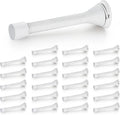 Ravinte Door Stoppers, 24 Pack White Spring Door Stops by Ravinte