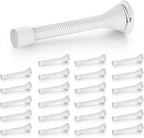 Ravinte Door Stoppers, 24 Pack White Spring Door Stops by Ravinte
