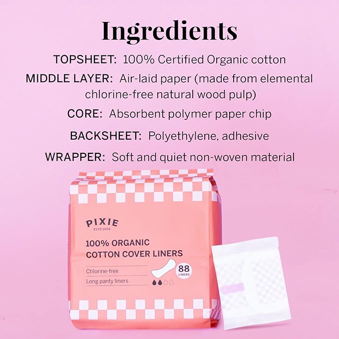 Pixie Organic Cotton Panty Liners - Image 8