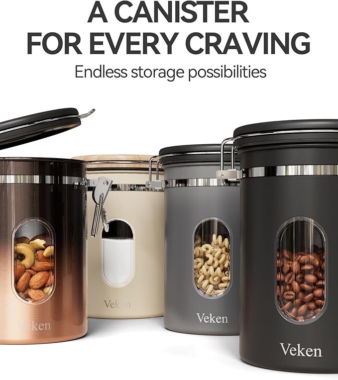 Veken Coffee Sugar Canister - Image 7