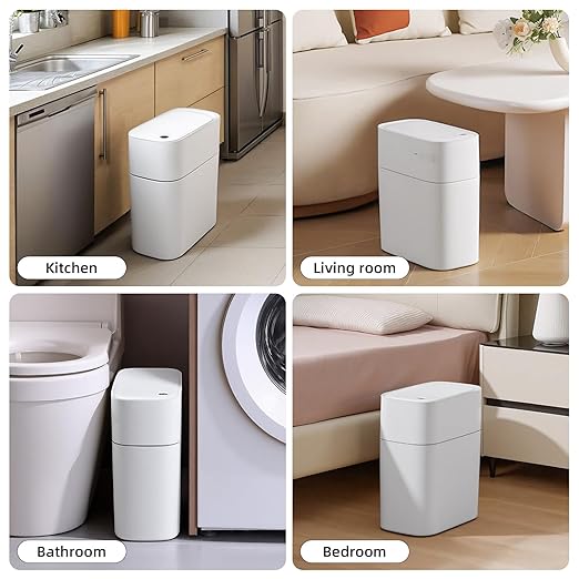3.5 Gallon Slim Automatic Trash Can - Image 8