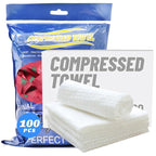 100 Pcs Mini Compressed Towels, Disposable Face Compressed Towel, Compressed - Image 9