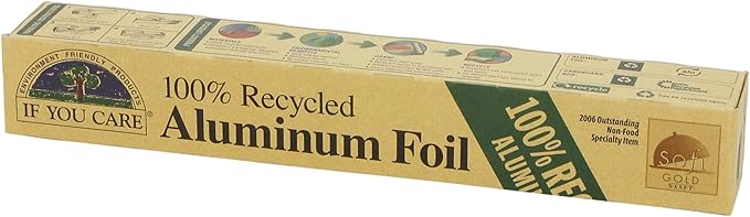 If You Care 100% Recycled Aluminum Foil - 50 FT - Image 4