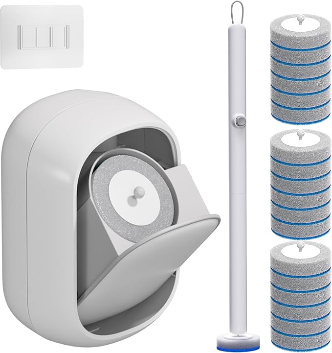 Disposable Toilet Brush and Holder Set by CTIME