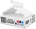 Utopia Home Plastic Hangers 100 Pack by UTOPIAHOME
