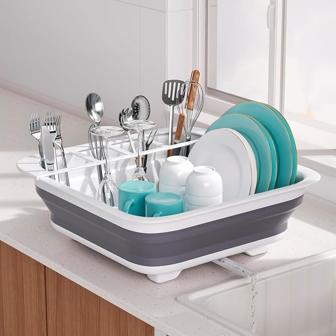 THANSTAR Collapsible Dish Drying Rack by THANSTAR