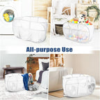 Collapsible Laundry Baskets, Upgrade Pop Up Laundry Hamper - Image 7